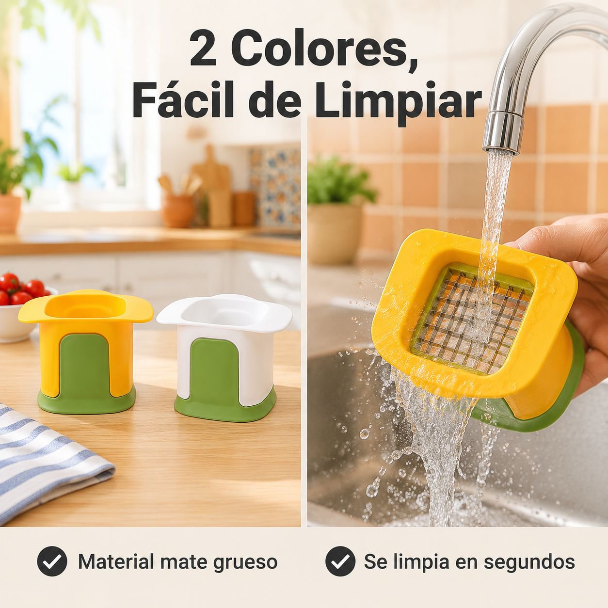 Cortador multifuncional de alimentos