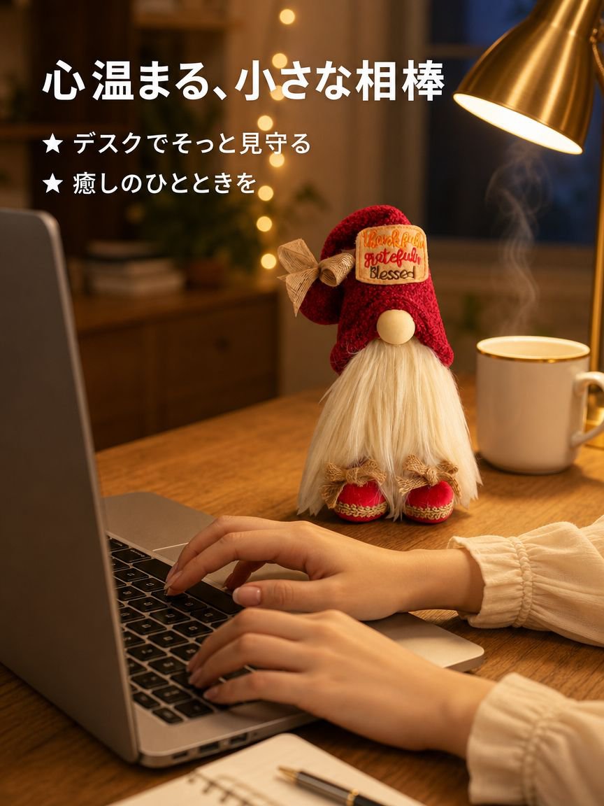 かわいい人形のデスクトップオーナメント
