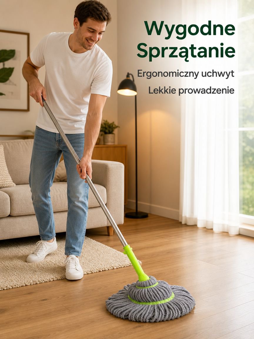 Automatyczny obrotowy mop