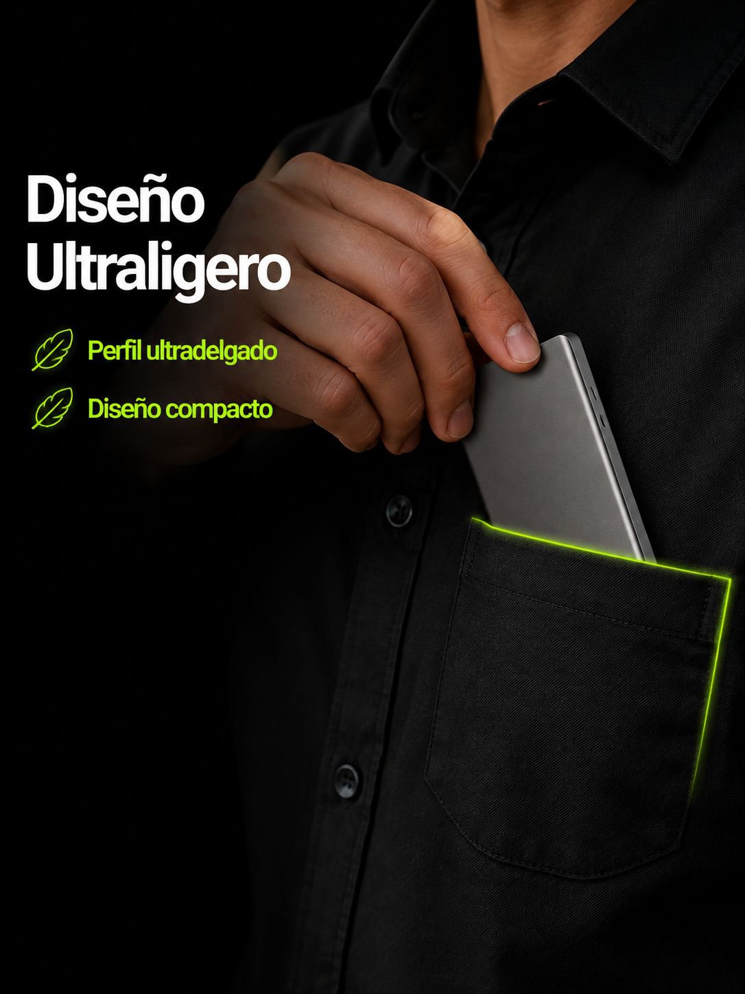 Disco duro portátil de nueva generación y alta velocidad