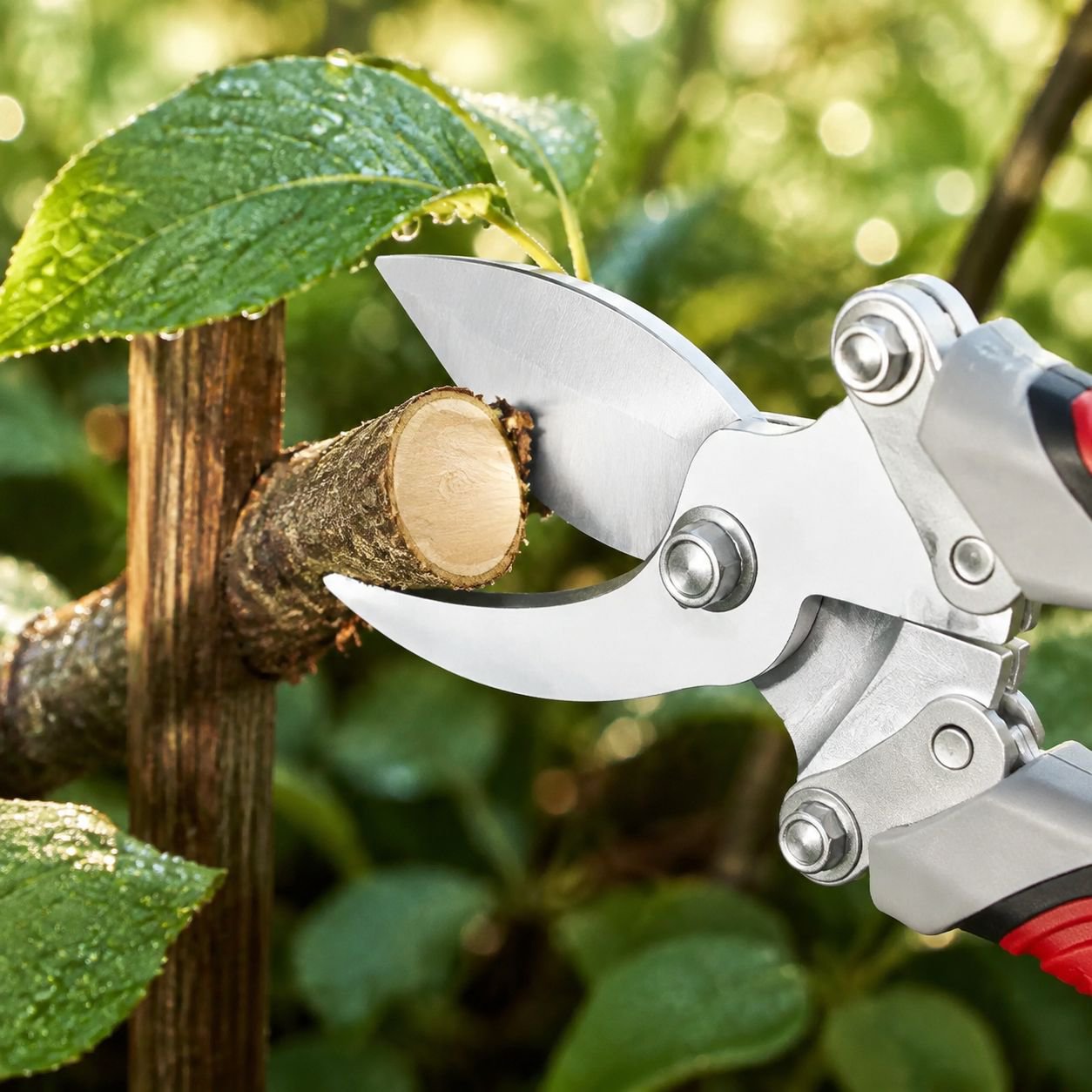 Cortadora de ramas para árboles frutales y plantas