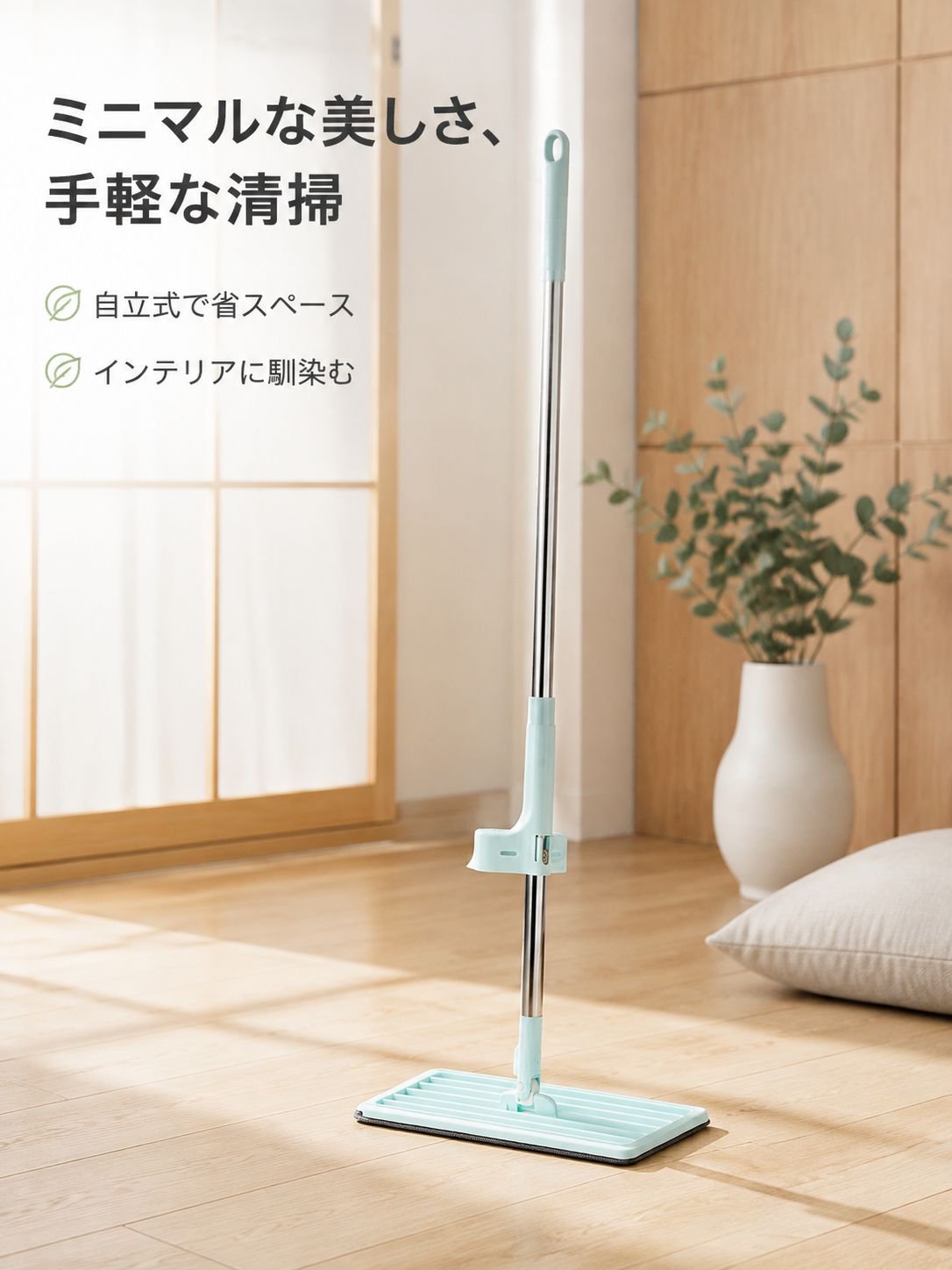 PT31手洗い不要フラットモップ