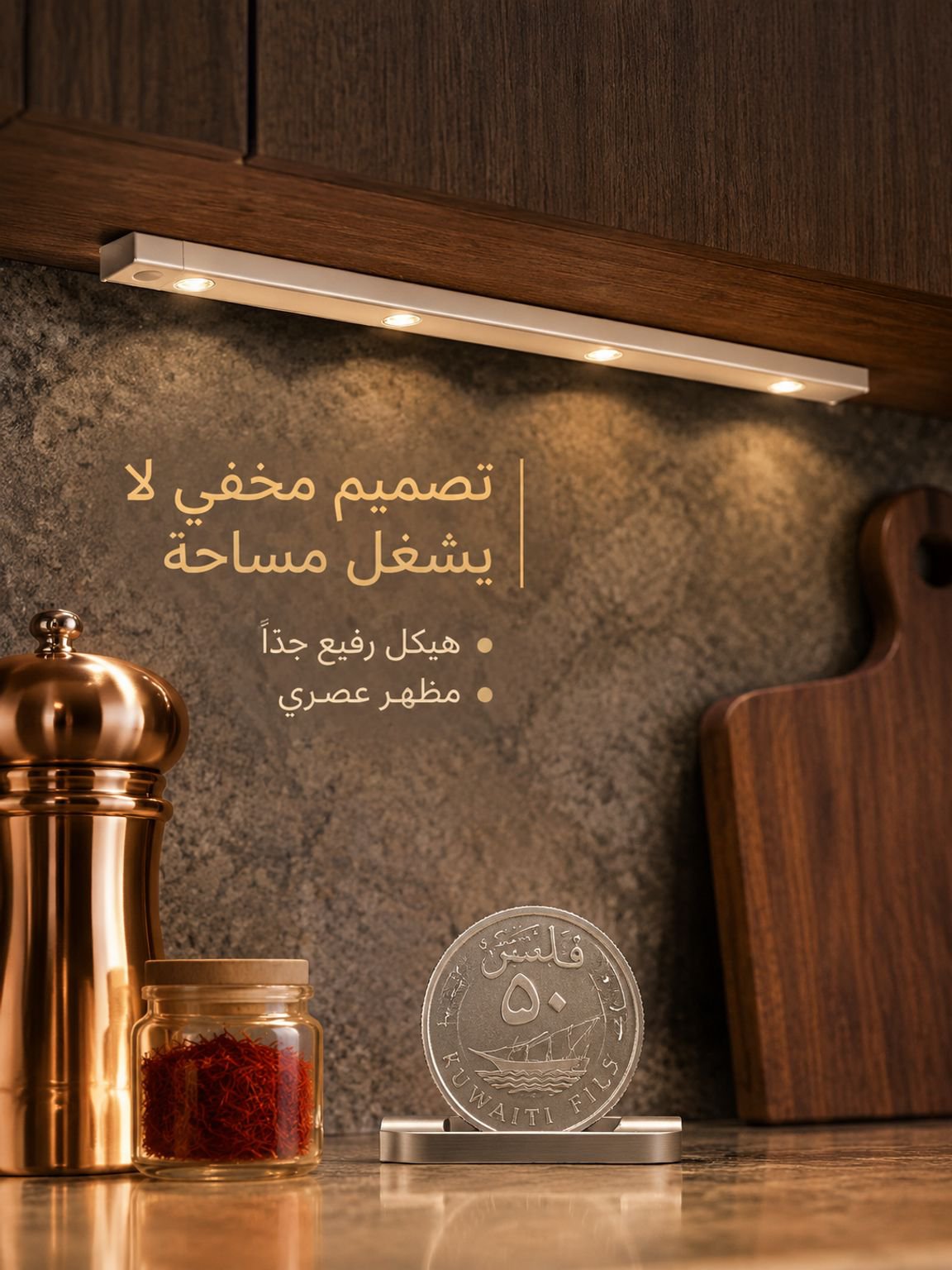 شريط أضواء ذكي رقيق LED مع مستشعر الحركة&nbsp;