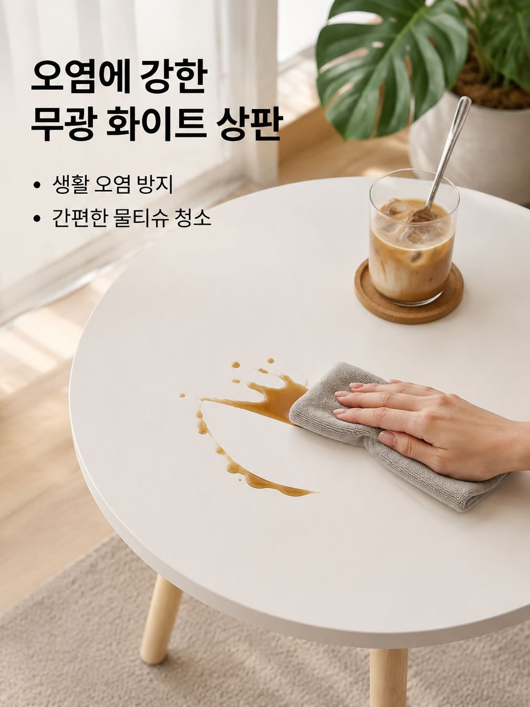 심플한 현대 탁자 베란다 탁자