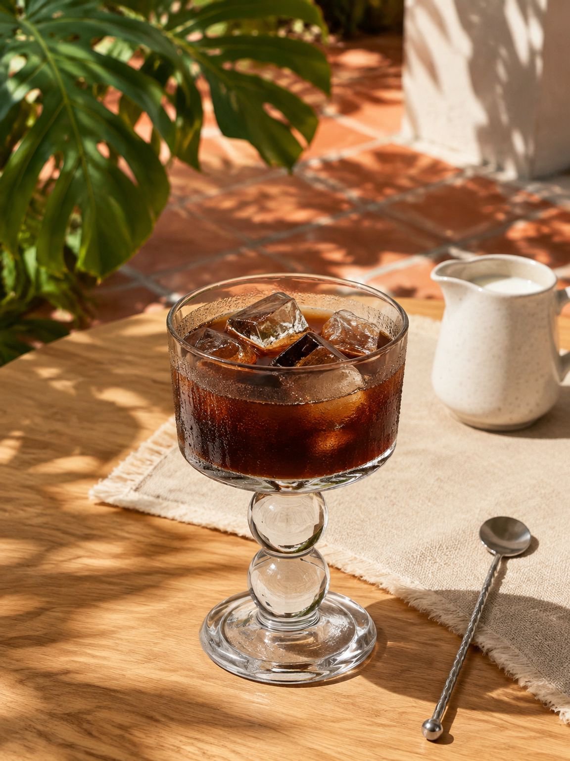 Copa retro ideal para postres en eventos especiales