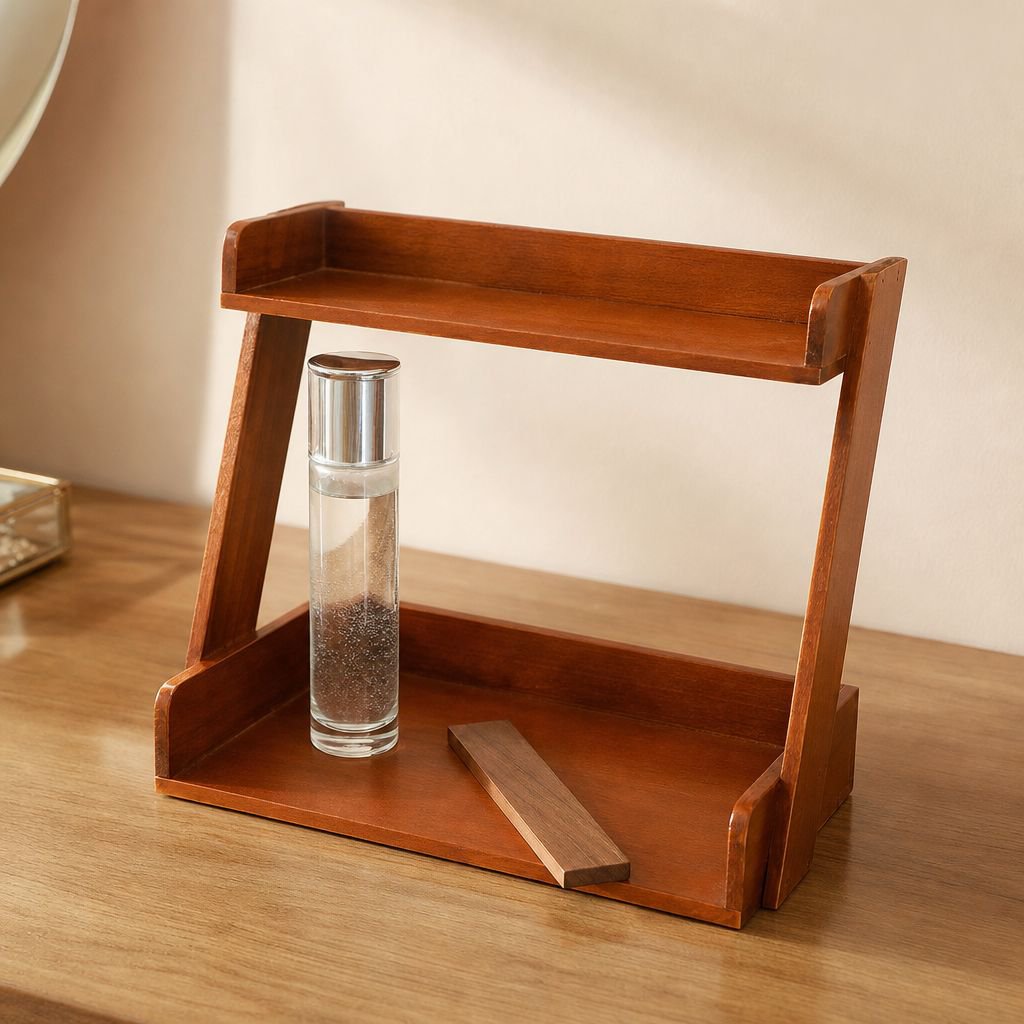 Durable solid wood box for efficient storage
