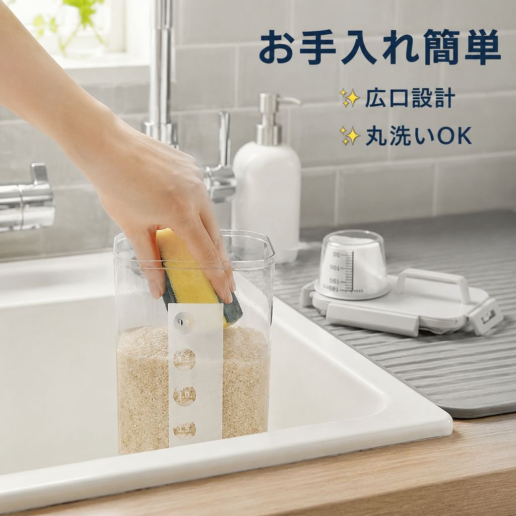 防湿密封小麦粉保存容器