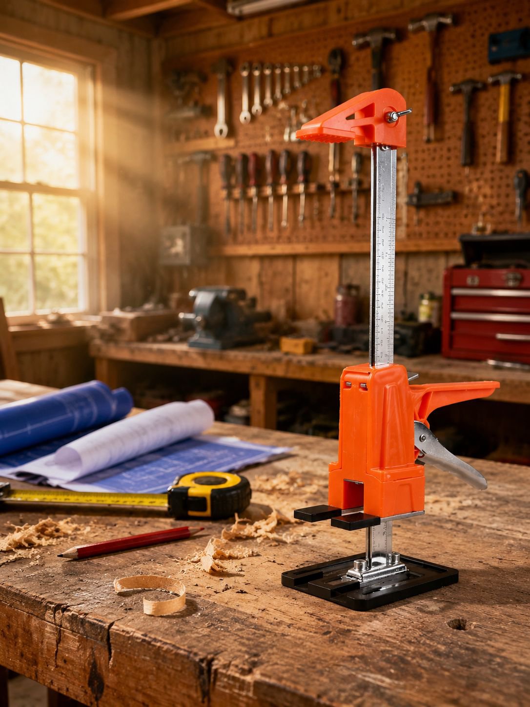 Mini jack stand tool, manual jack, furniture lifting tool, trailer jack, maximum load capacity 220 k