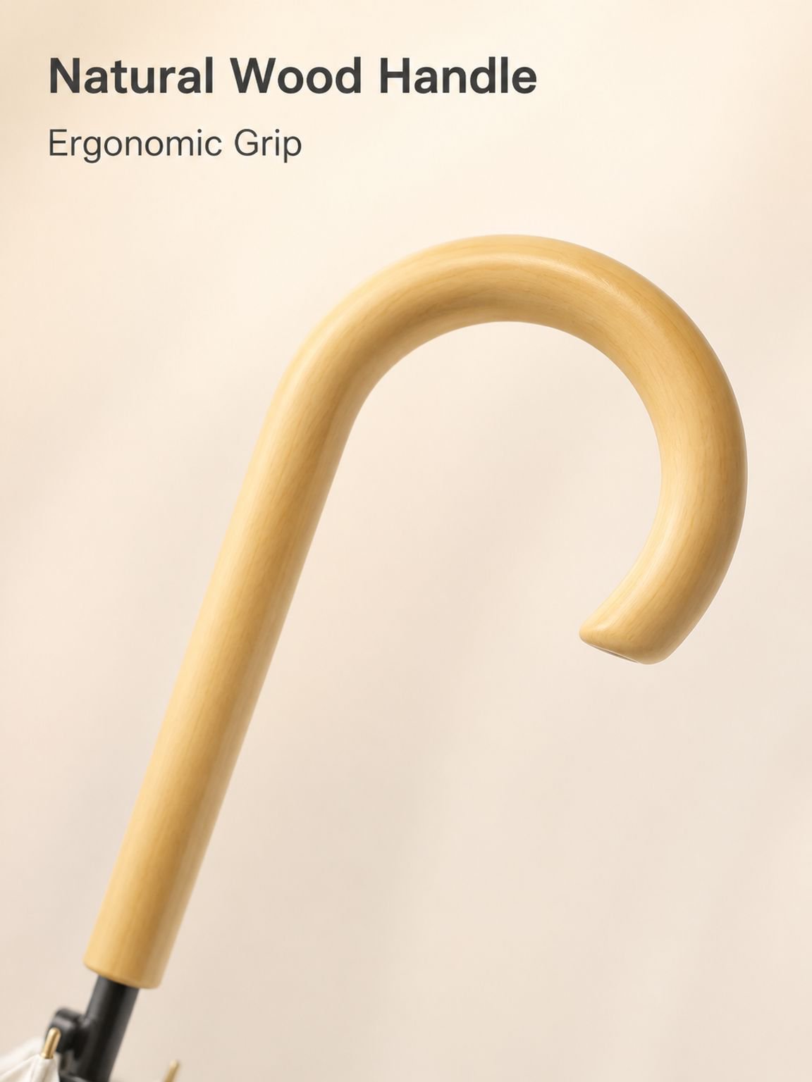 16 bone joint umbrella long handle umbrella high value curved hook sun umbrella Japanese style small