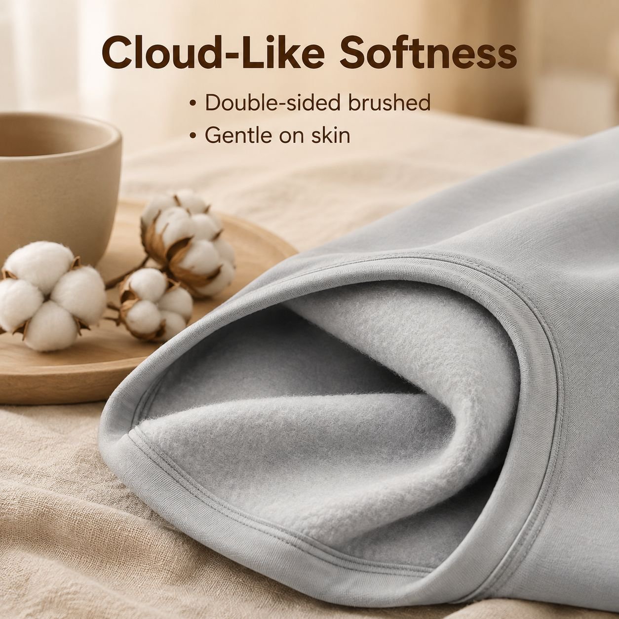 Men's Derong Cold-Resistant Thermal Underwear Top and Bottom Set