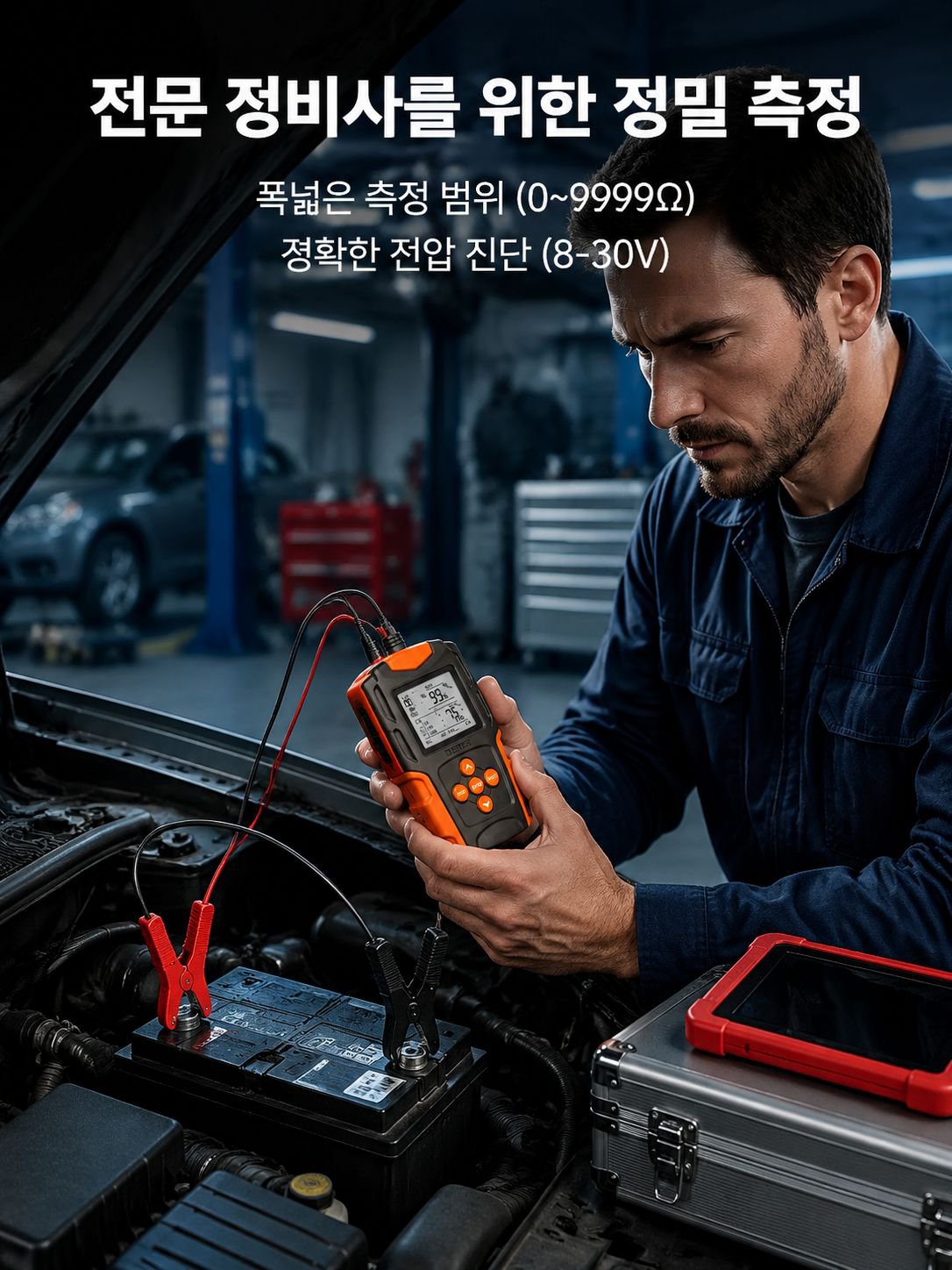 자동차 배터리 내부저항 측정기