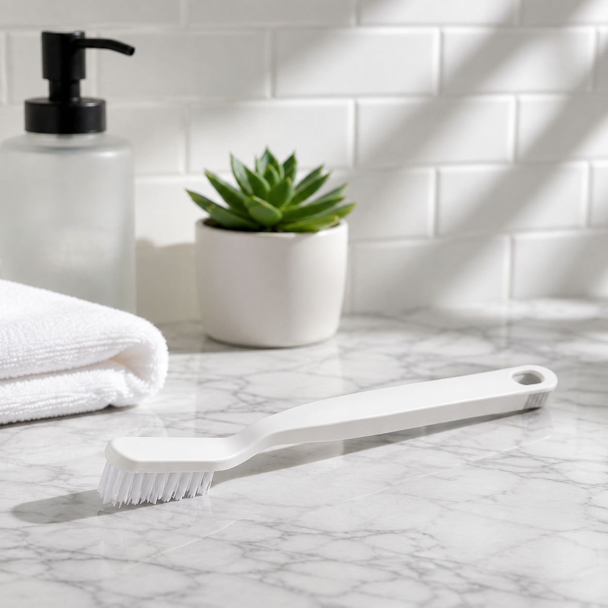 Multi-Function Bathroom Tile Gap Cleaning Brush Toilet Brush Artifact