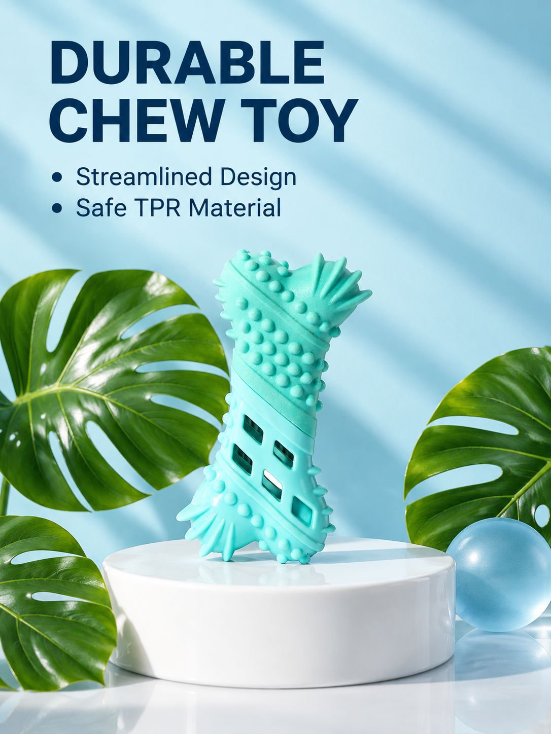 Dog floating training teething toy