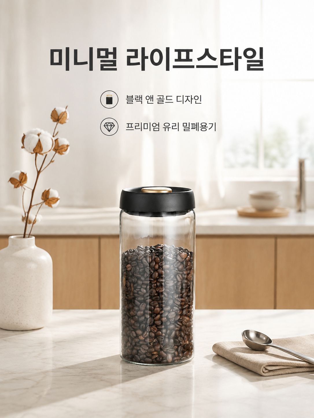 밀폐 유리 보관 용기