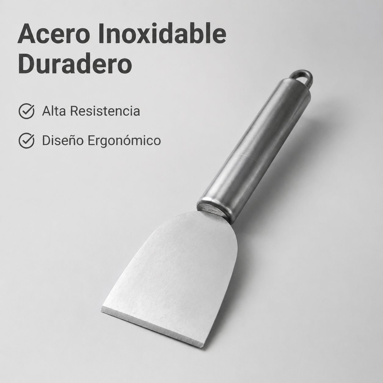 Espátula de limpieza multifuncional de acero inoxidable
