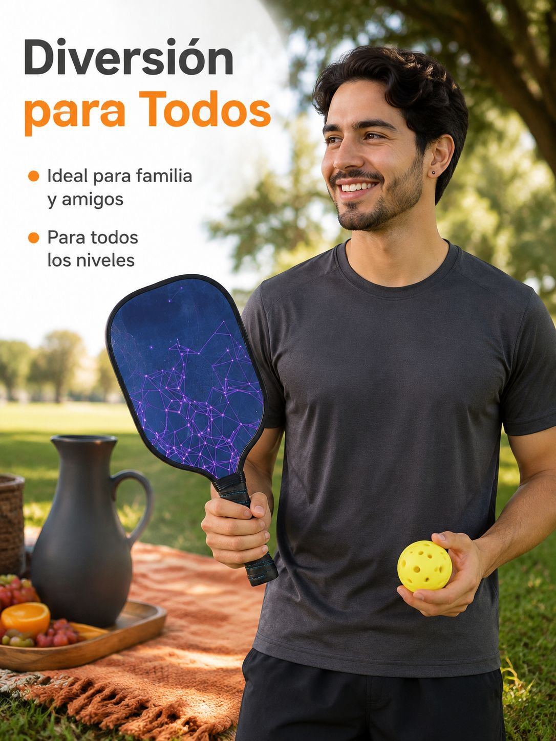 Juego de palas de pickleball de madera de álamo de alta calidad