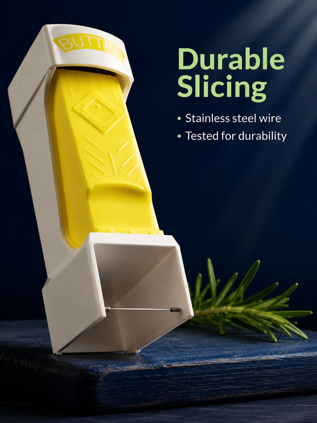 Multi-functional butter and cheese dispenser