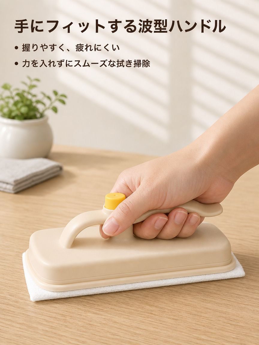 50枚使い捨てクロス付き多機能ブラシ