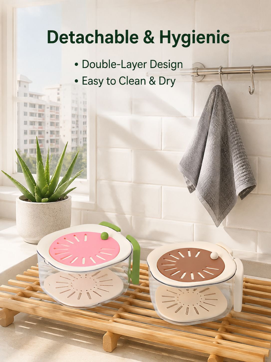 Faucet sink fruit drain basket food grade drain basket