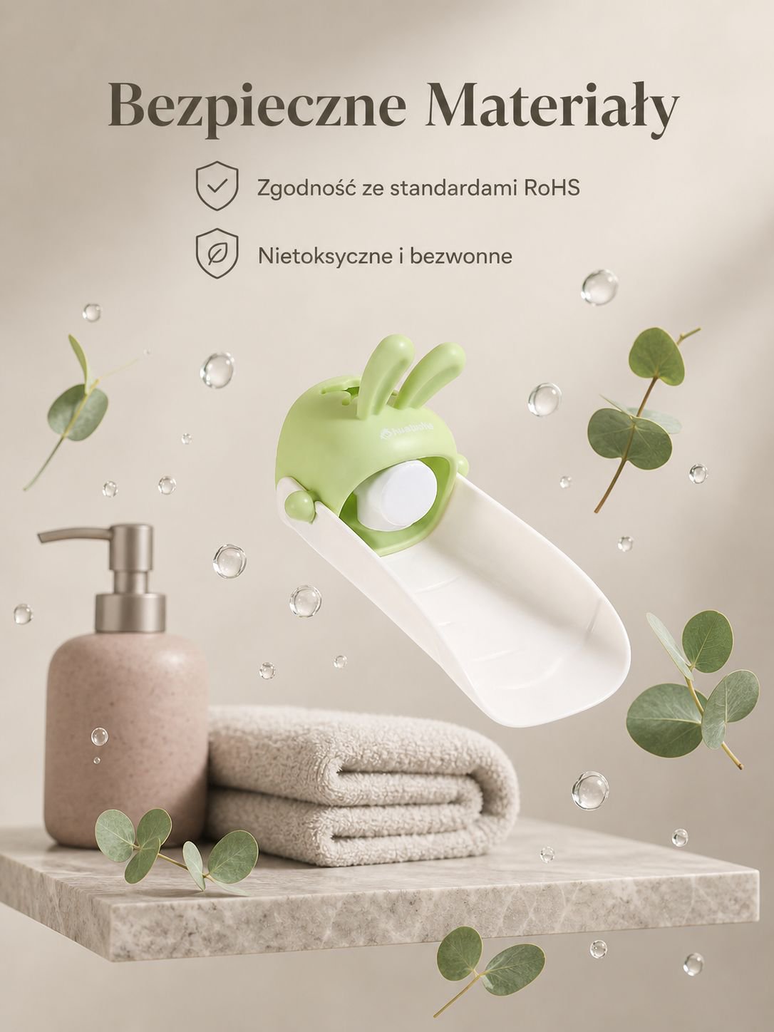 Elastyczny przedłużacz do kranu w kuchni