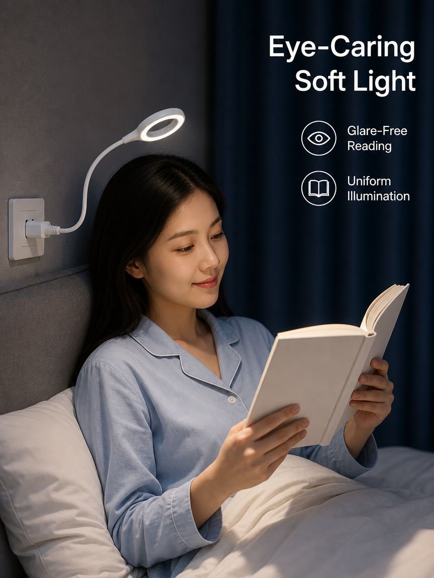 Voice-controlled USB night light