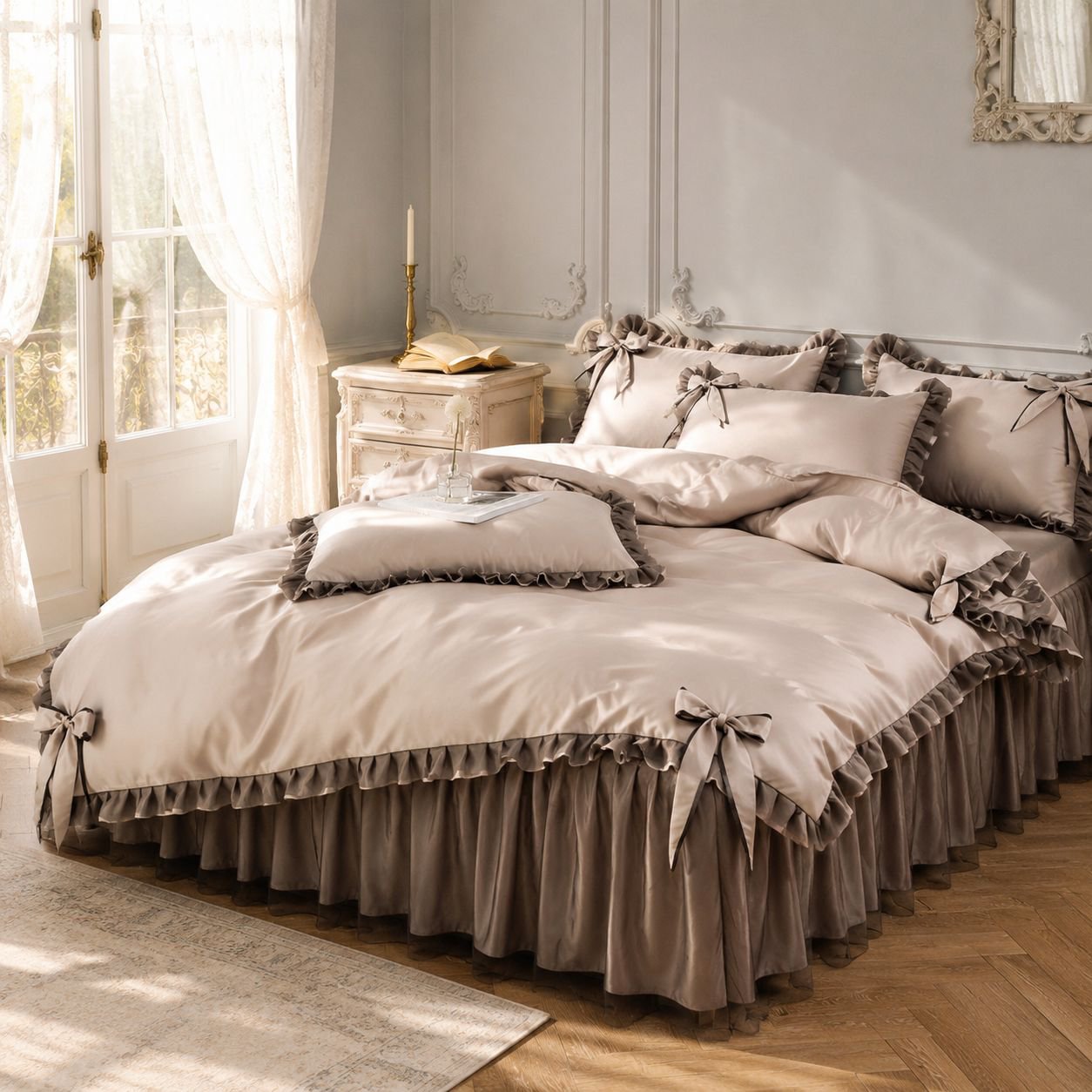 Simple Style 4-Piece Bedding Set