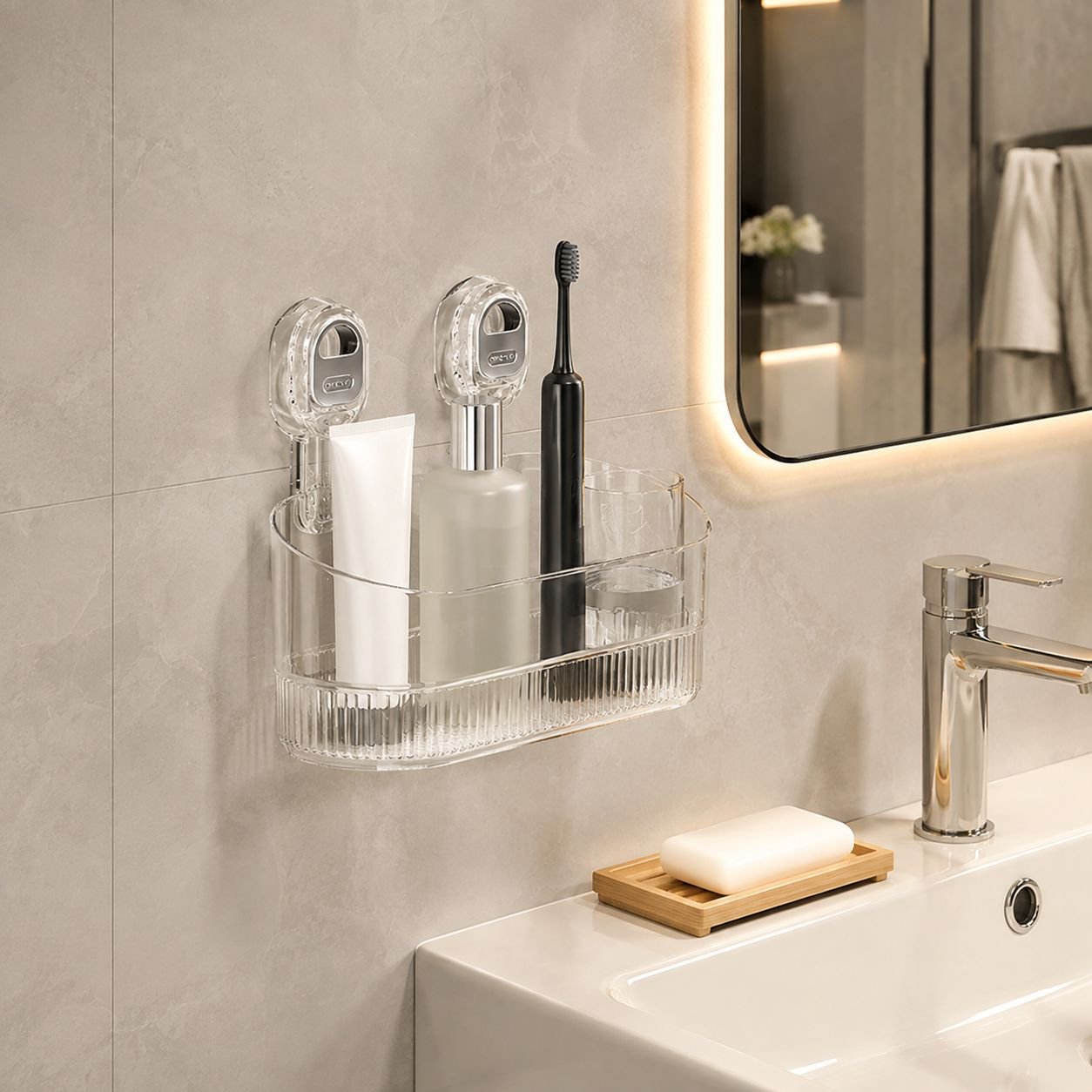 Badezimmer Aufbewahrungskorb mit Belüftungslöchern