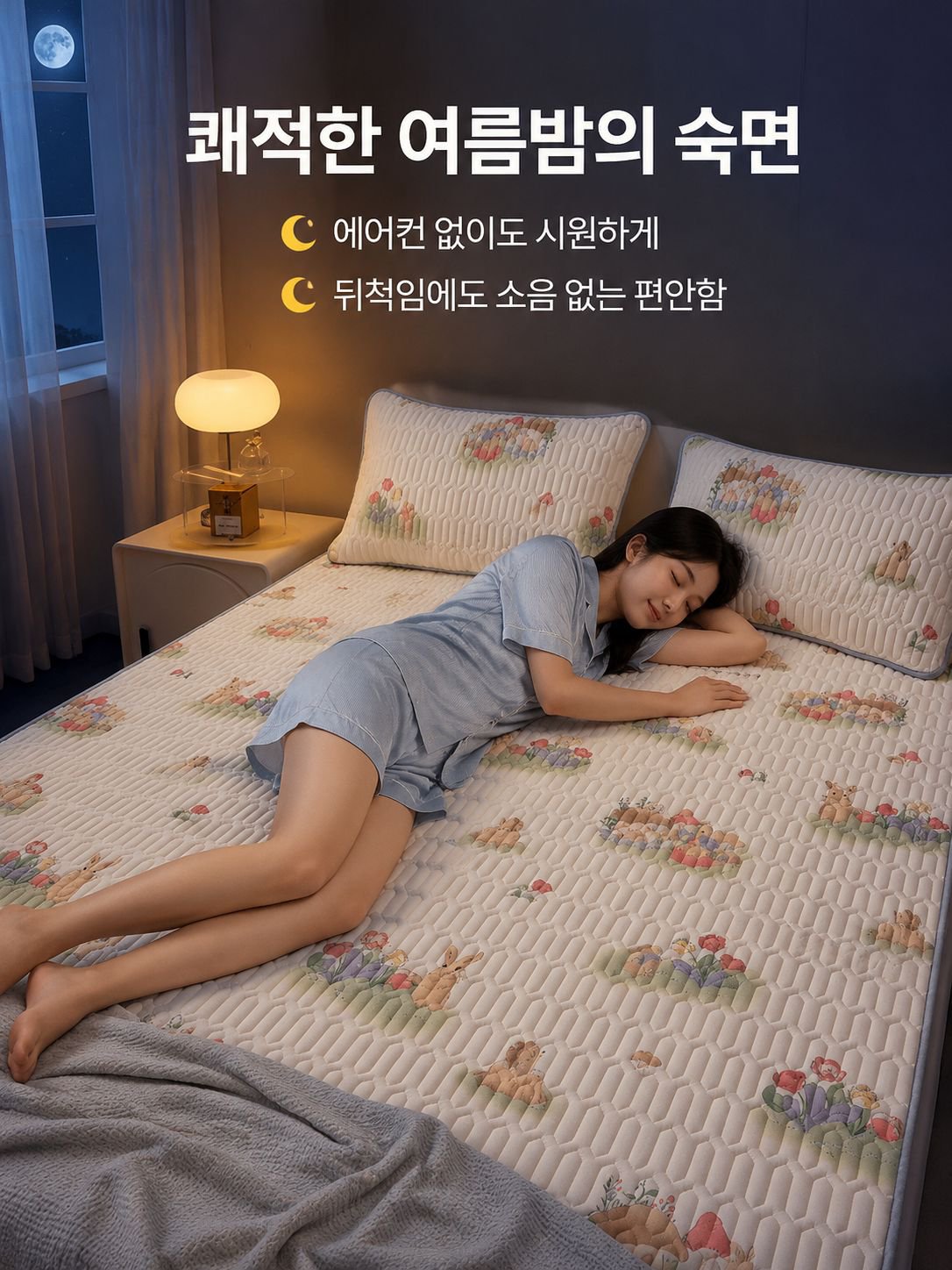 라텍스 쿨링 매트 3종 세트