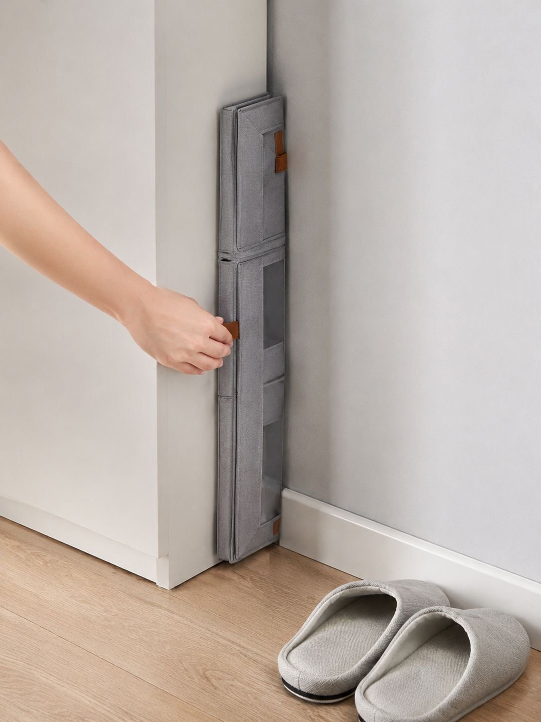 Platzsparende Aufbewahrungsbox für Kleidung