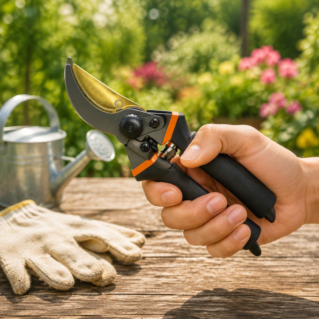 Junxia Multi-purpose Garden Shears, Heavy Branch Pruning Scissors