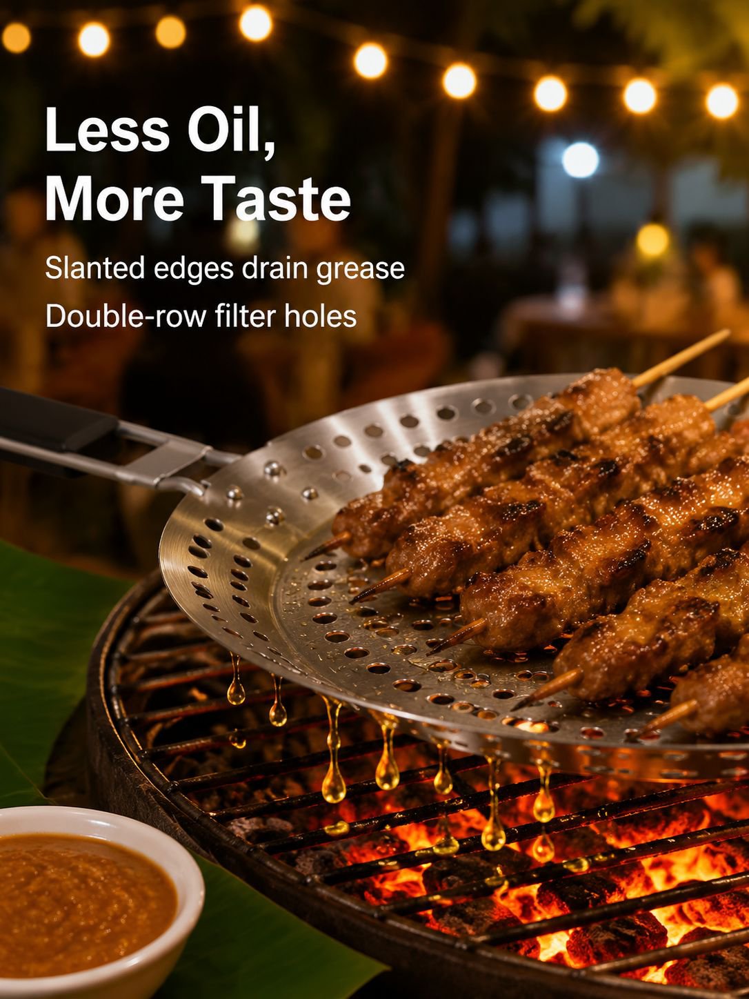 Foldable Handle Grill Pan