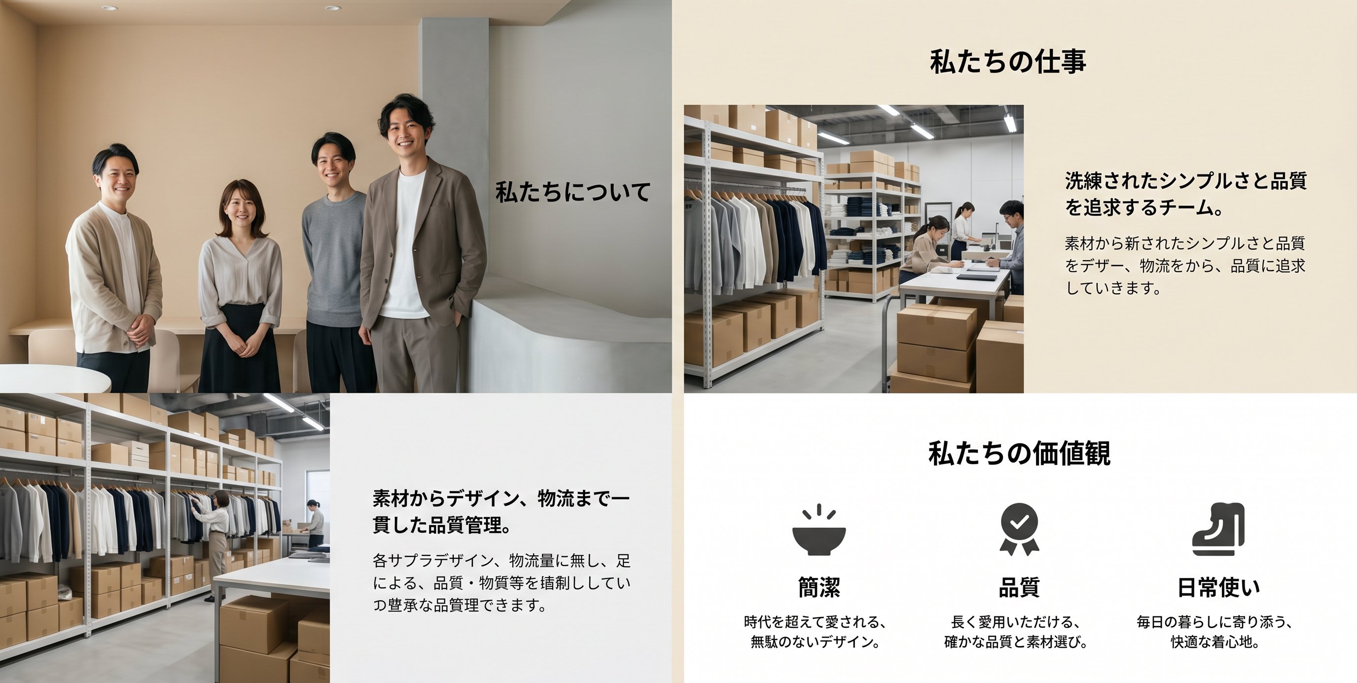 fernixoは、日常に取り入れやすいメンズファッションを提案するブランドです。
