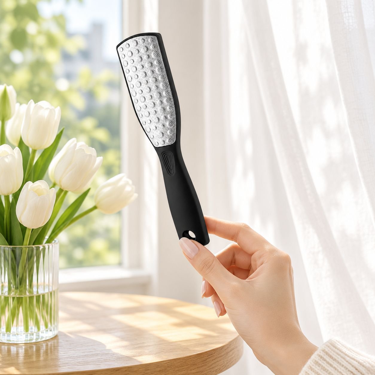 Durable and rust-resistant foot file design