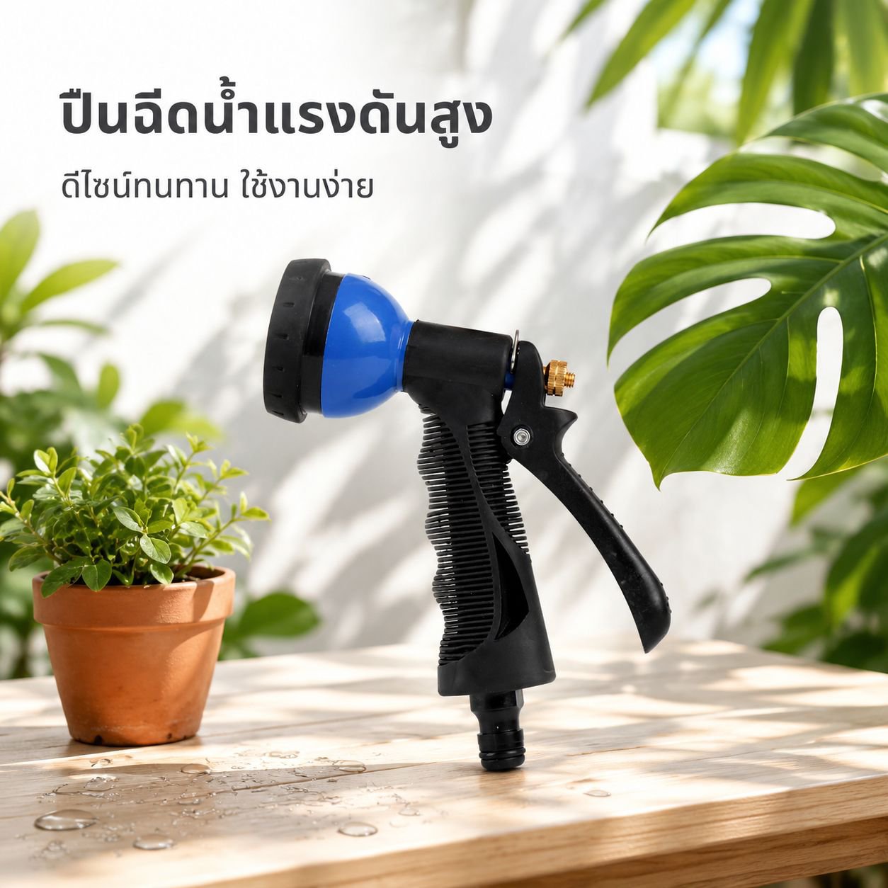 ปืนฉีดน้ำสำหรับสวนในบ้าน