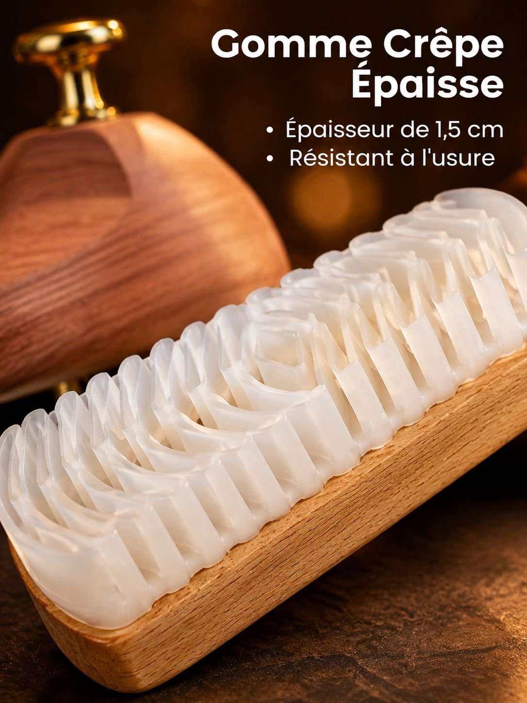 Brosse spéciale pour chaussures en daim