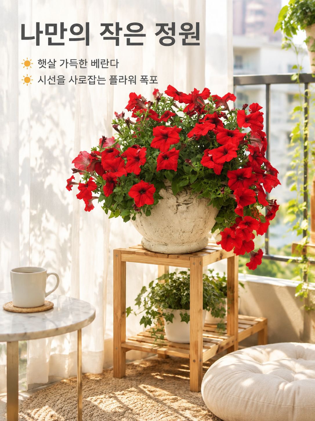 겹꽃 페튜니아