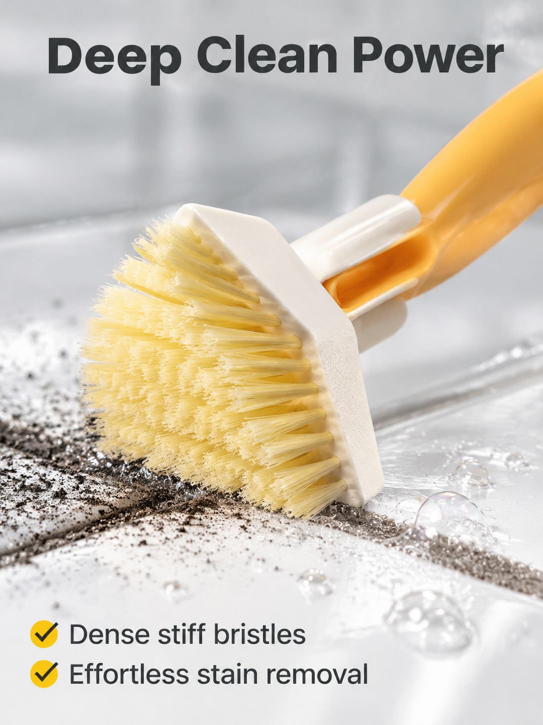 Multipurpose Foldable Triangle Brush