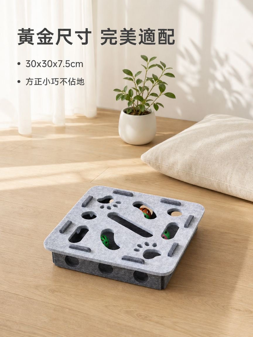 寵物貓用益智解謎玩具