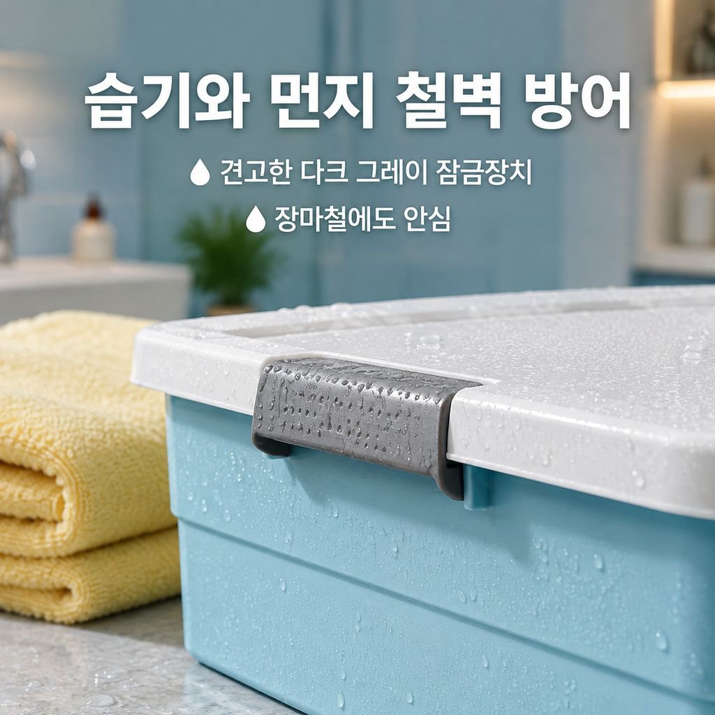 두꺼운 옷 정리함