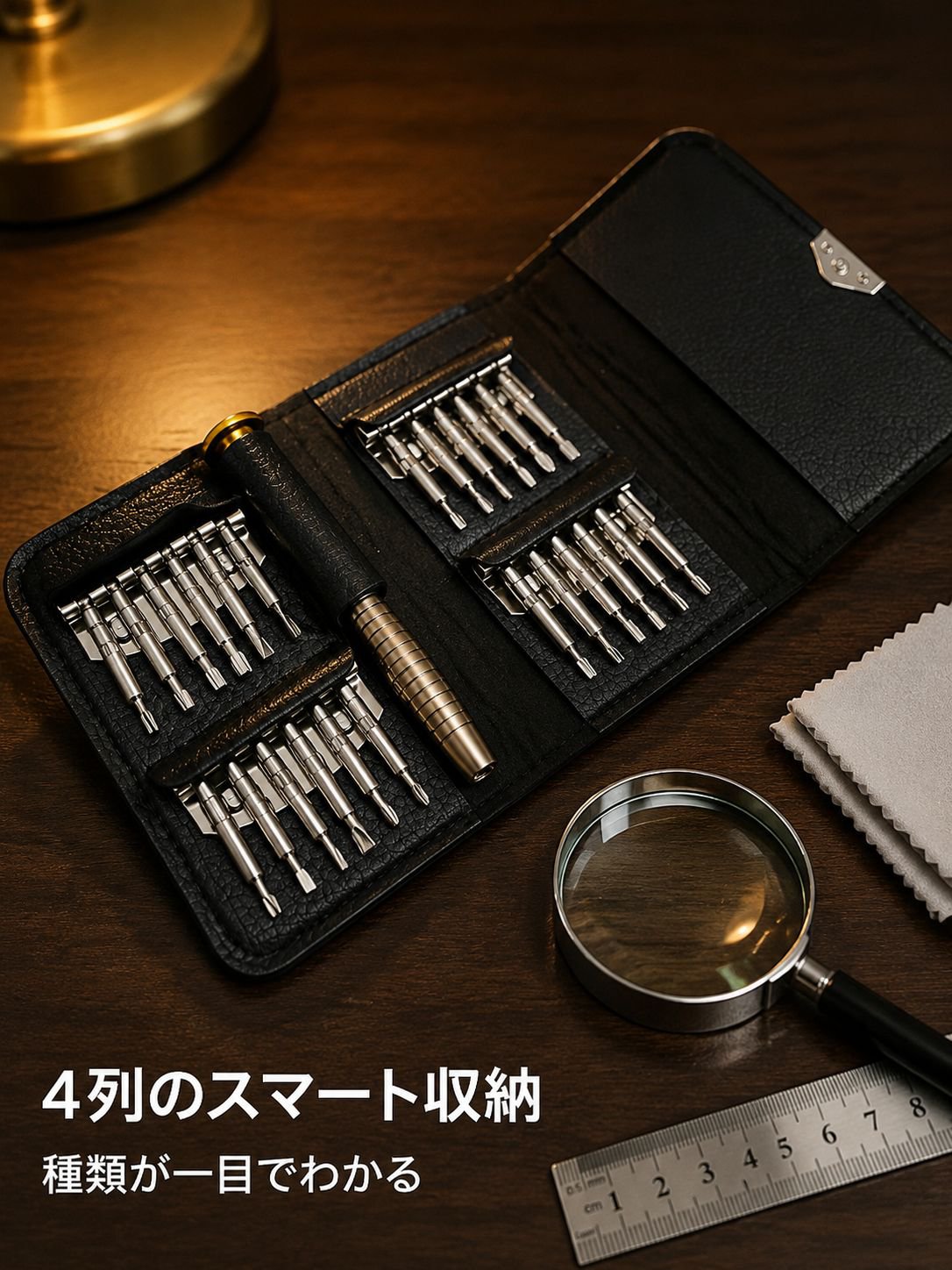 携帯型25 in 1ドライバー修理セット パソコン・電子機器用