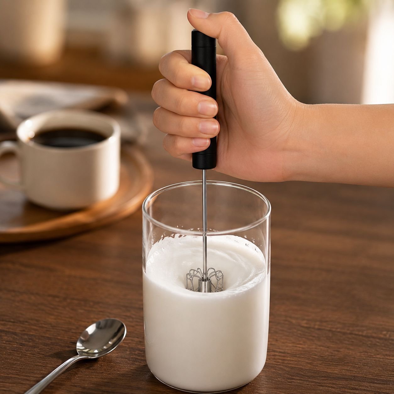 High-Efficiency Durable Manual Egg Beater