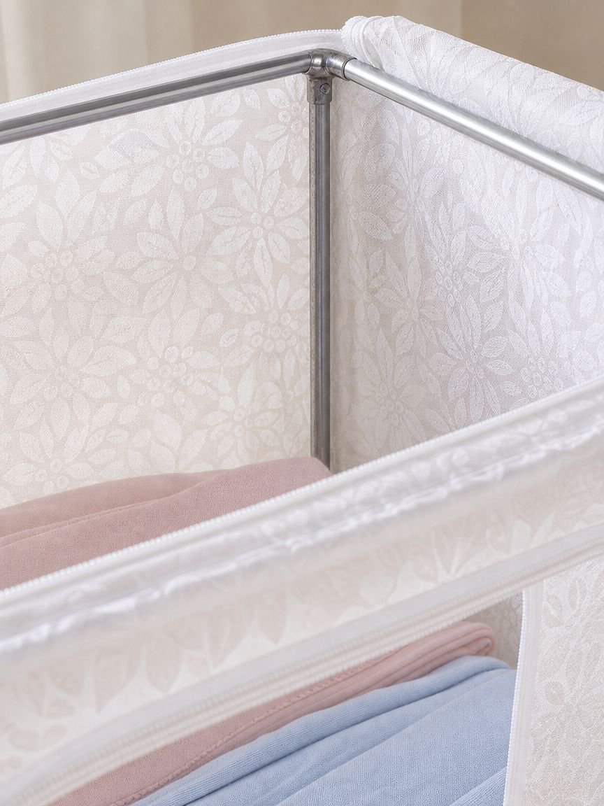 Waterproof storage bin for closet and garage use