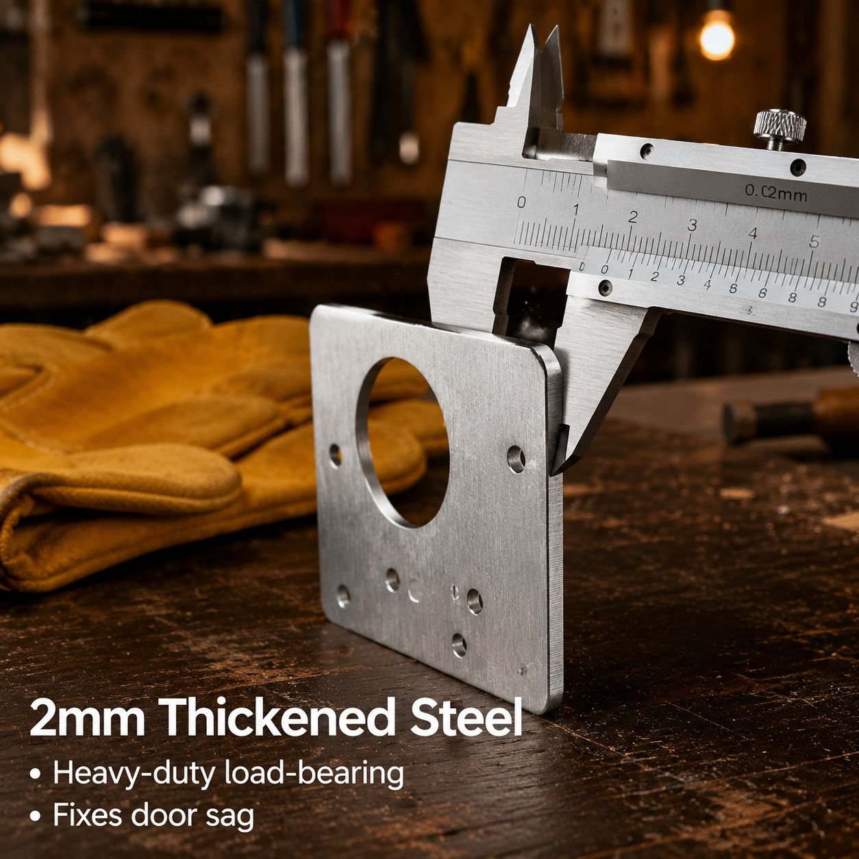 Cabinet Door Hinge Repair Reinforcement Plate with Soft Close