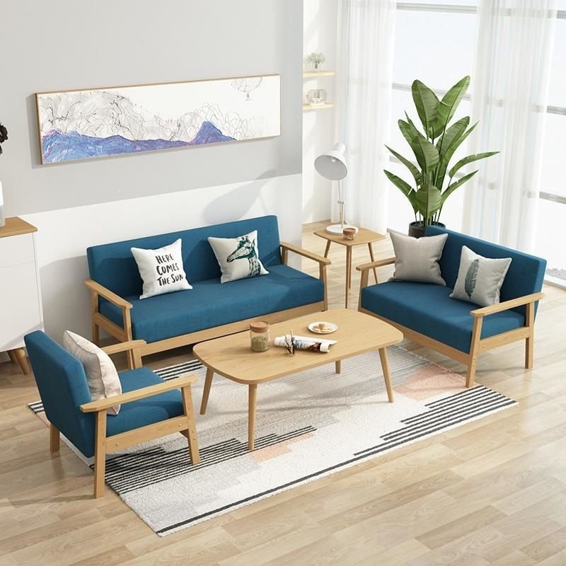 Modern Minimalist Fabric Armchair
