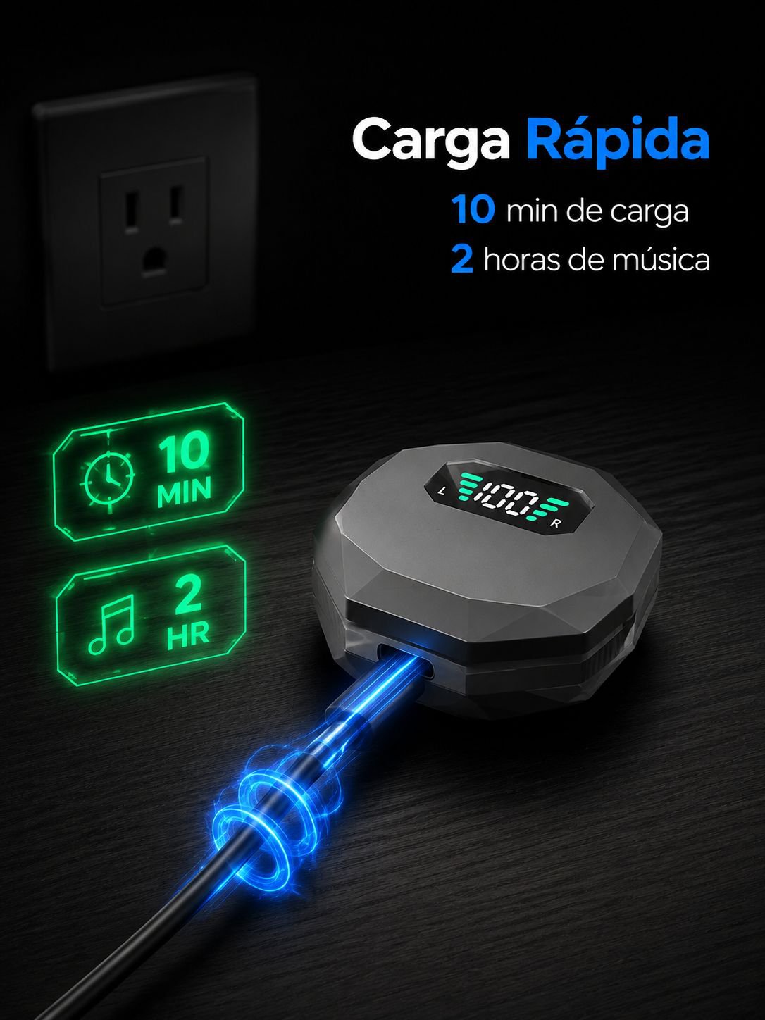 Auriculares Bluetooth de conducción ósea en uso al aire libre