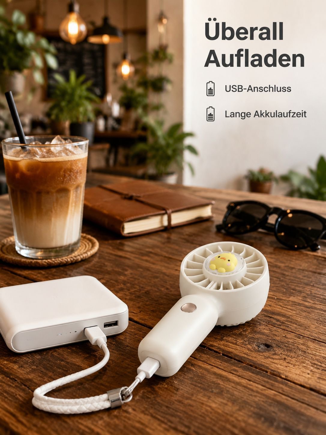 USB Mini Ventilator – ideal für Reisen und Outdoor