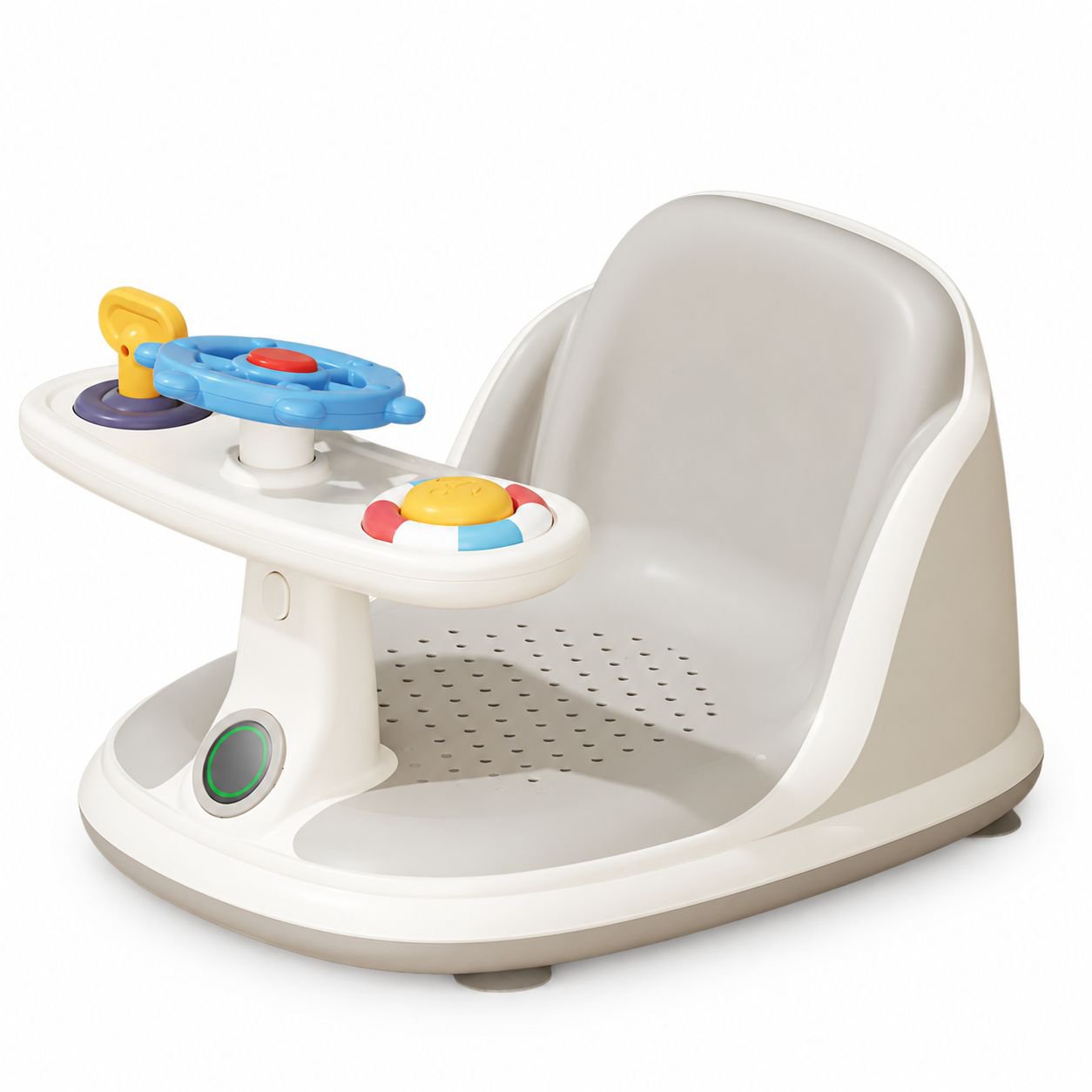Baby Badesitz Sicherer Badesessel mit Spielzeug