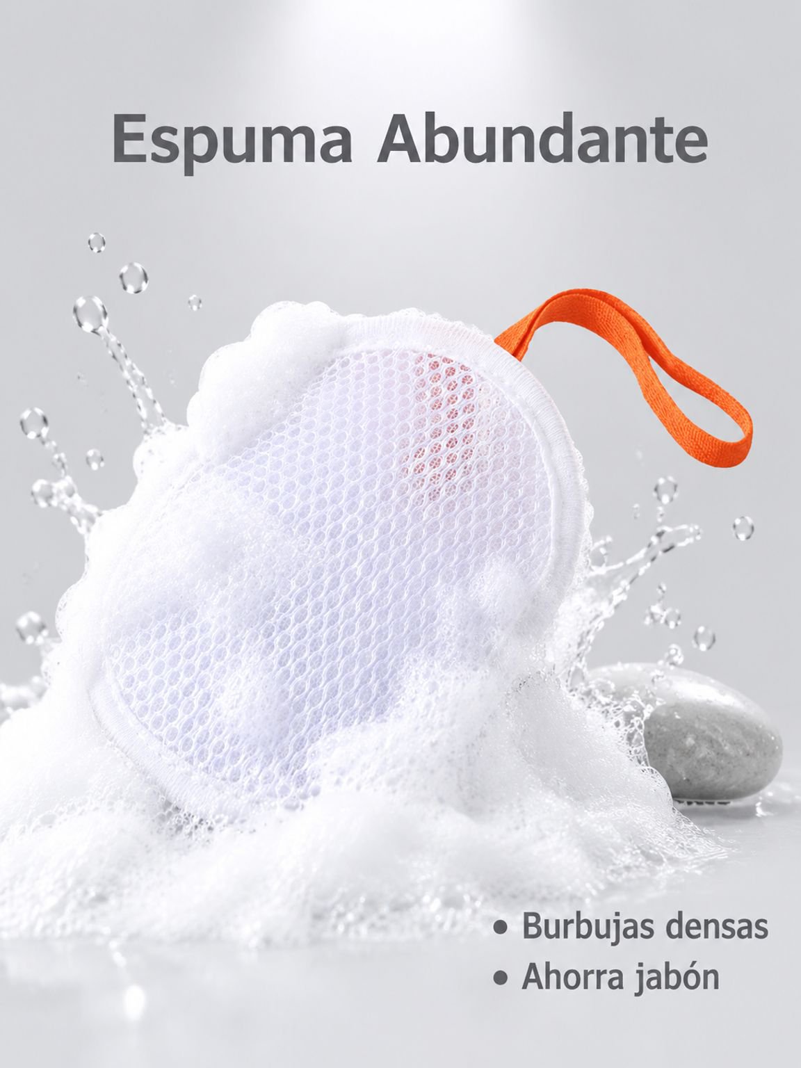 Malla de espuma para baño de estructura sándwich