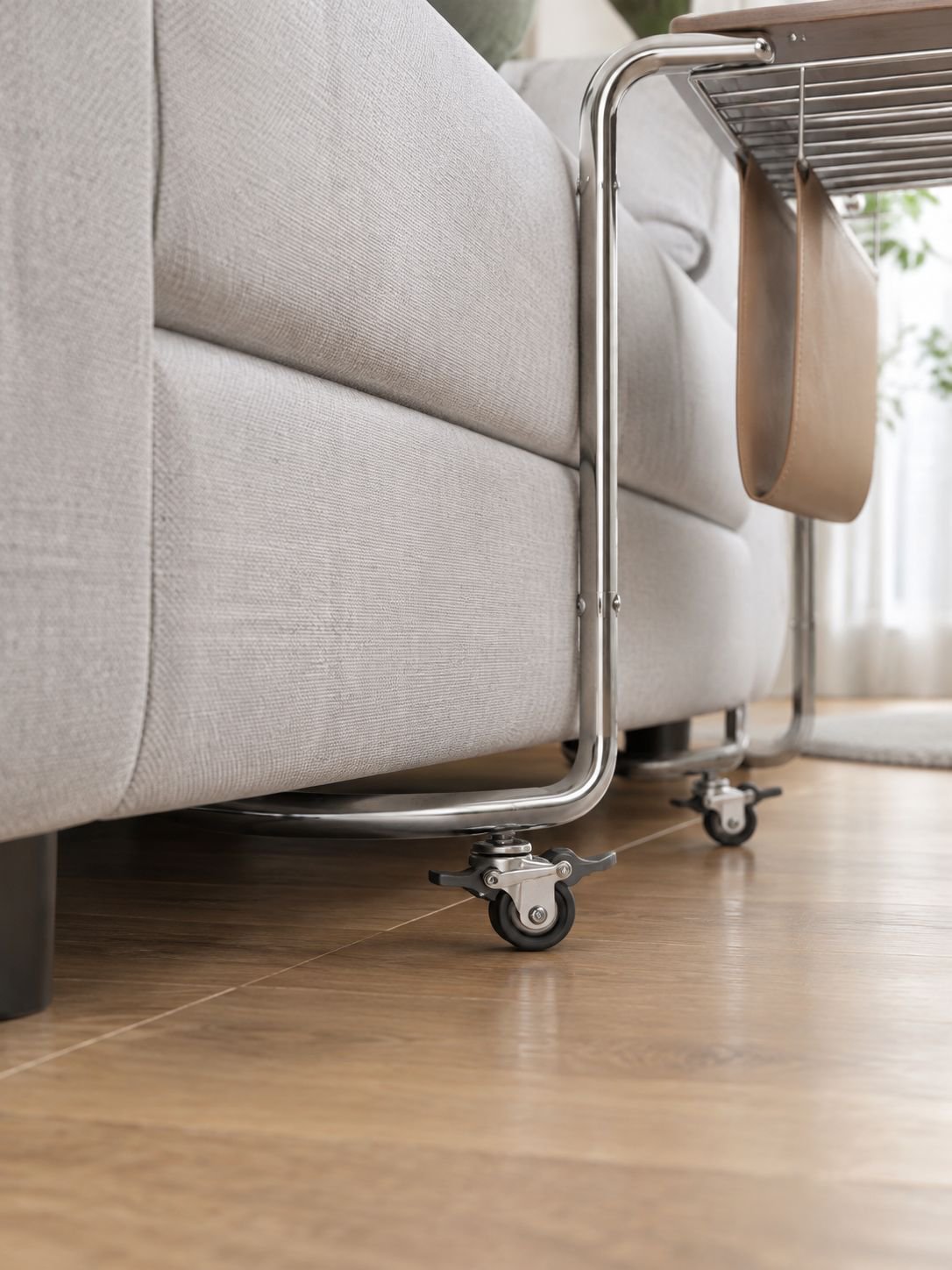 Stilvoller Couchtisch mit einzigartiger Maserung