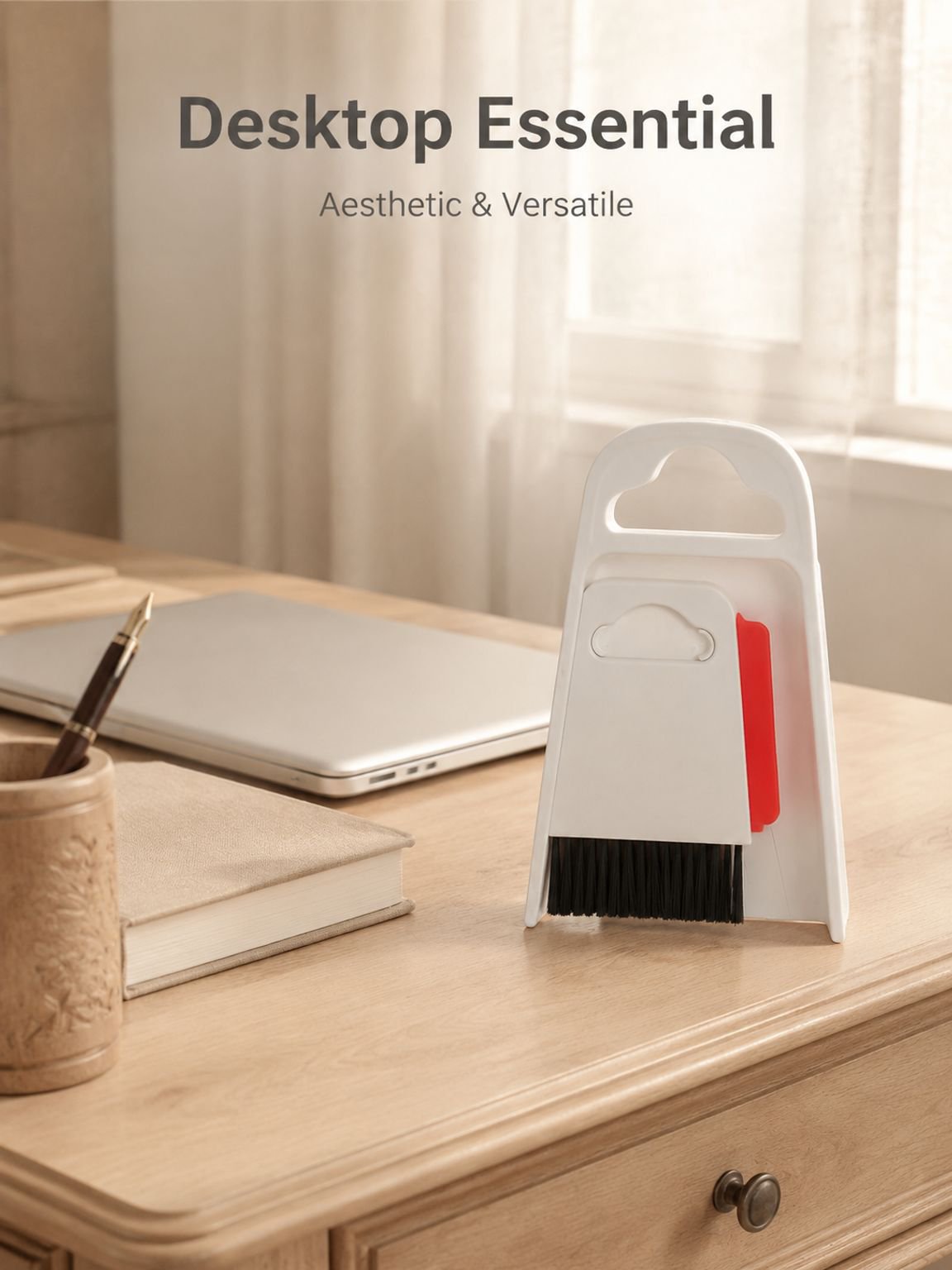 Mini Desktop Broom and Dustpan Set